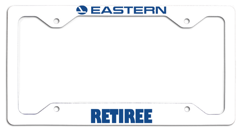 Eastern Air Lines Retiree - License Plate Frame