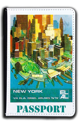 Elal Israel Airlines - New York - Passport Case