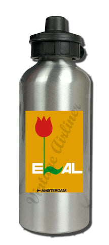 Elal Israel Airlines - Amsterdam - Aluminum Water Bottle