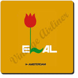 Elal Israel Airlines - Amsterdam - Coaster