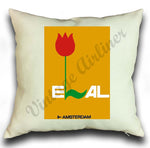 Elal Israel Airlines - Amsterdam - Pillow Case Cover