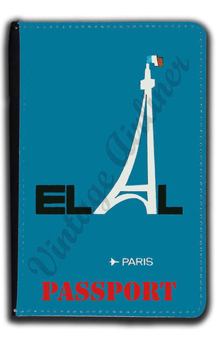 Elal Israel Airlines - Paris - Passport Case
