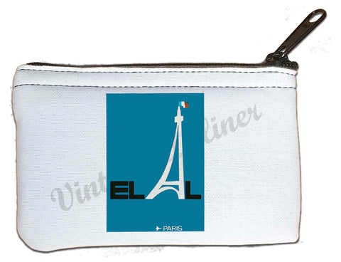 Elal Israel Airlines - Paris - Rectangular Coin Purse