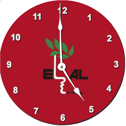 Copy of Elal Israel Airlines - Roma -  Wall Clock
