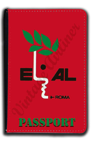 Elal Israel Airlines - Roma - Passport Case