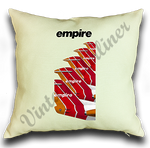 Empire Airlines Plane Tail Linen Pillow Case Cover