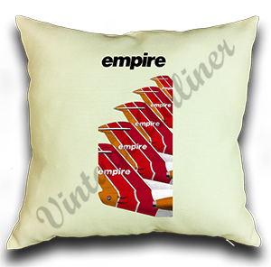 Empire Airlines Plane Tail Linen Pillow Case Cover