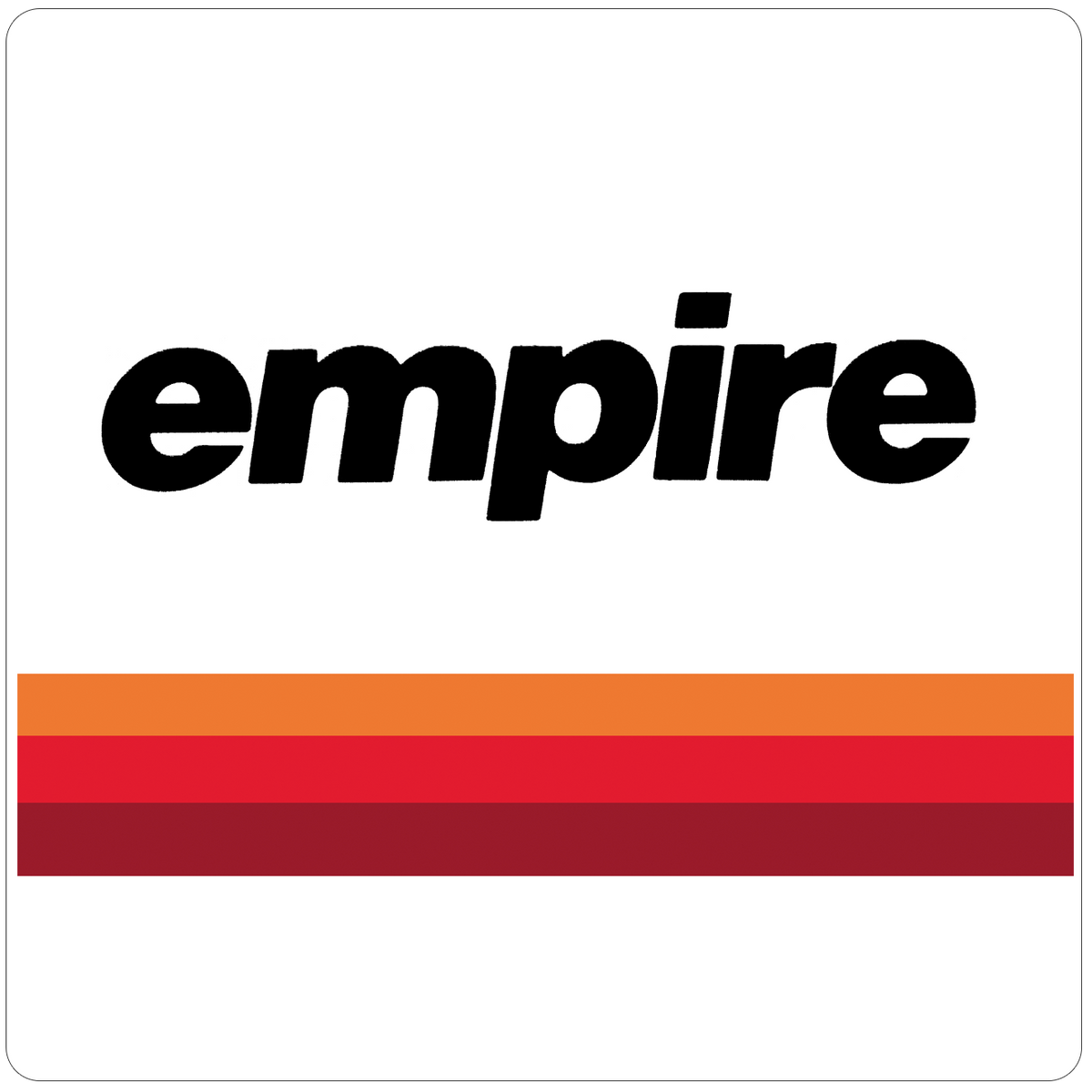 Empire Airlines Logo Square Coaster – Airline Employee Shop