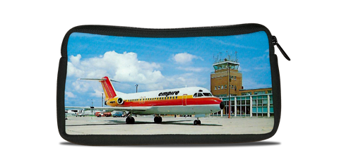 Empire 1985 Airplane Bag Sticker Travel Pouch