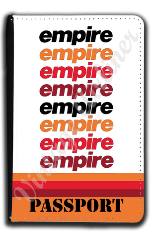 Empire Airlines Logo Passport Case