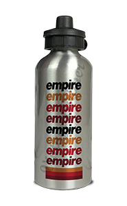 Empire Airlines Logo Timetable Aluminum Water Bottle