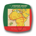 Ethiopian Airlines 1960's Vintage Magnets