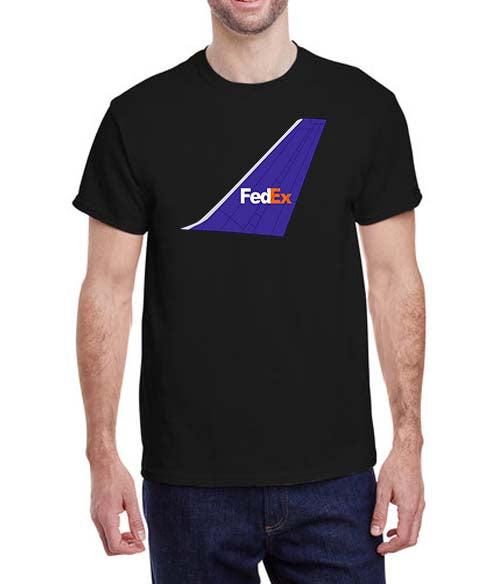 FedEx Livery Tail T-Shirt – Airline Employee Shop