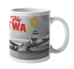 TWA Retro Black And White Photo Coffee Mug