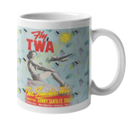 TWA Retro Pin Up Girl Coffee Mug