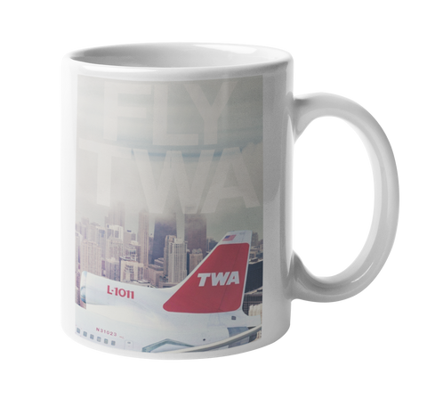 TWA City Skyline Coffee Mug