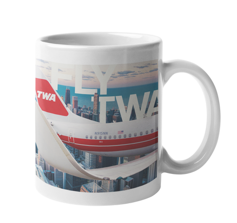TWA City Flight Coffee Mug