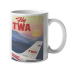 TWA Artful Sunset Coffee Mug