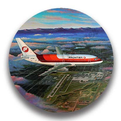 Frontier 737 Last Livery by Rick Broome Magnets