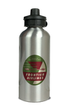 Frontier Airlines 1950's Vintage Aluminum Water Bottle