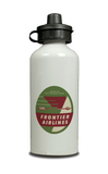 Frontier Airlines 1950's Vintage Aluminum Water Bottle