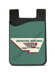 Frontier Airlines 1950's Logo Card Caddy