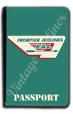 Frontier Airlines 1950's Logo Passport Case