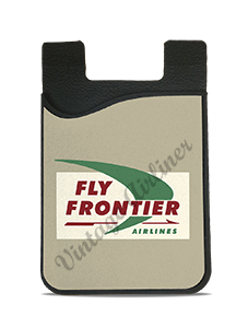 Frontier Airlines 1960's Logo Card Caddy