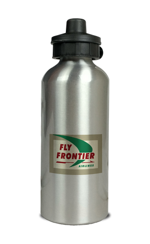 Frontier Airlines 1960's Logo Aluminum Water Bottle