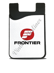 Frontier Airlines 1970's Logo Card Caddy