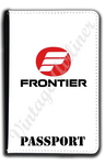 Frontier Airlines 1970's Logo Passport Case