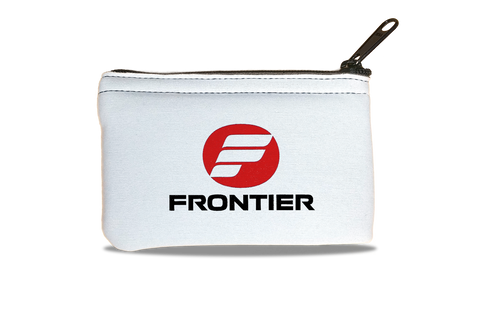 Frontier Airlines Logo 1977-1986 Bag Sticker Rectangular Coin Purse