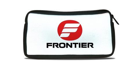 Frontier Airlines Logo 1977-1986 Bag Sticker Travel Pouch