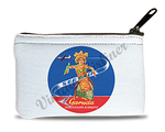 Garuda Indonesian Airlines Bali Vintage Bag Sticker Rectangular Coin Purse