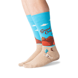 Grand Canyon Men's Travel Themed Crew Socks