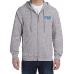 New PSA Logo Zipped Hooded Sweatshirt