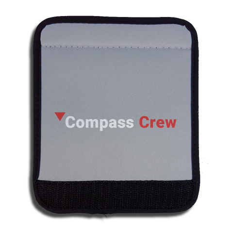 Compass White & Red Crew Handle Wrap