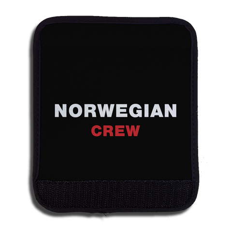 Norweigan Air Red & White Crew Handle Wrap