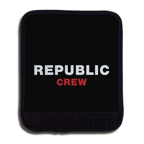 Republic Airlines Red & White Crew Handle Wrap