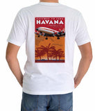 Havana Airport Poster T-shirt Version 2