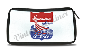 Hawaiian Airlines 1940's Logo Travel Pouch