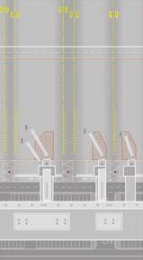 HERPA MUNICH AIRPORT CARDBOARD MIDSECTIONS 1/500