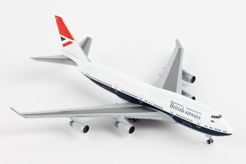 HERPA BRITISH 747-400 1/500 NEGUS 100TH LIVERY