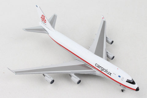 HERPA CARGOLUX 747-400ERF 1/500 50TH ANNIVERSARY RETRO (**)