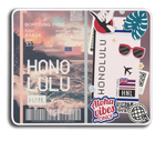 Ticket To Honolulu Collage MousePad