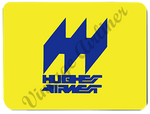 Hughes Airwest Logo Glass Cutting Board