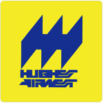 Hughes Airwest Last Logo Square Coaster