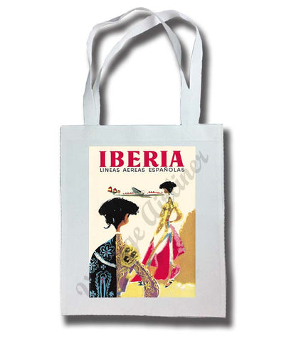 Iberia Airlines 1950's Matador Tote Bag