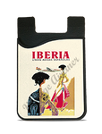 Iberia Airlines 1950's Matador Bag Sticker Card Caddy