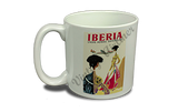 Iberia Airlines 1950's Matador Bag Sticker  Coffee Mug